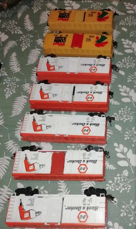 Boxcars Lot x 7
