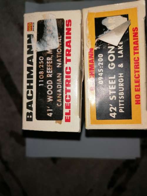 HO Bachmann wagons
