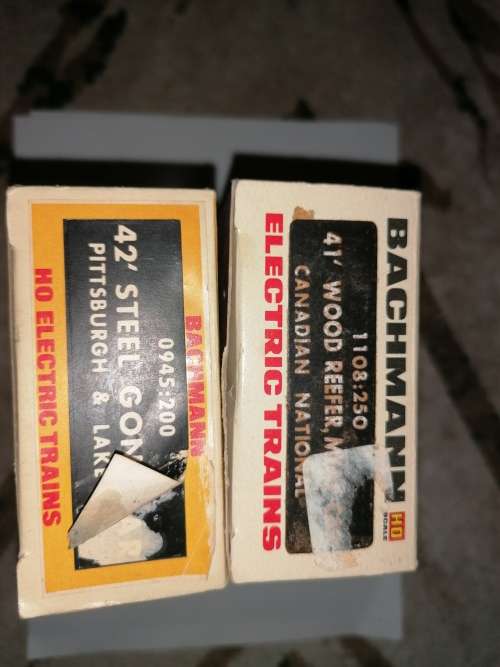 HO Bachmann wagons