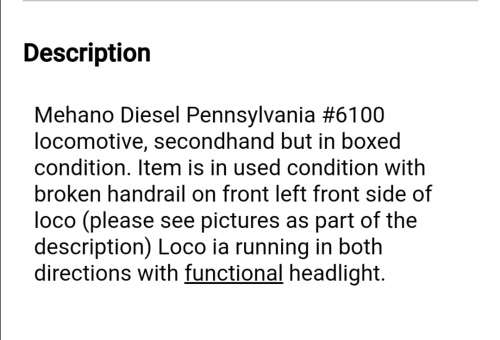 Mehano Diesel (HO)