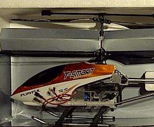***75CM***75CM***75CM*** T SMART 3.5ch Radio Control Alloy HELI with Built in Gyro