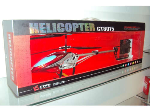 ***55CM*** 3.5ch R/C Alloy HELICOPTER with Built in Gyro 1500 LIPO Battery