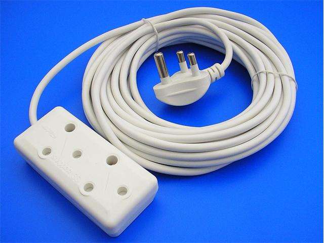 ***3 x 16amp 250v Extension Leads (5m + 10m + 15m)*** BRAND NEW