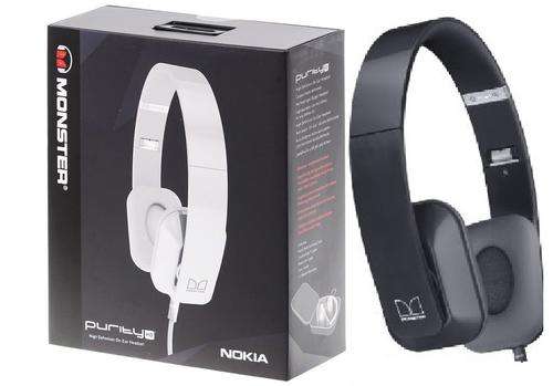 ***MONSTER Purity HD Stereo Headset*** 100% Authentic - works on any device with a 3.5mm jack