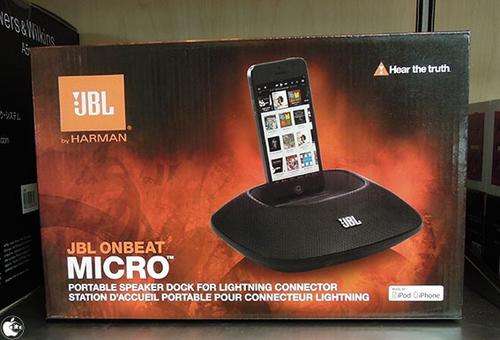 ***JBL OnBeat Micro Portable Speaker Dock with Lightning Connector - iPhone 5,5s,6,6+***
