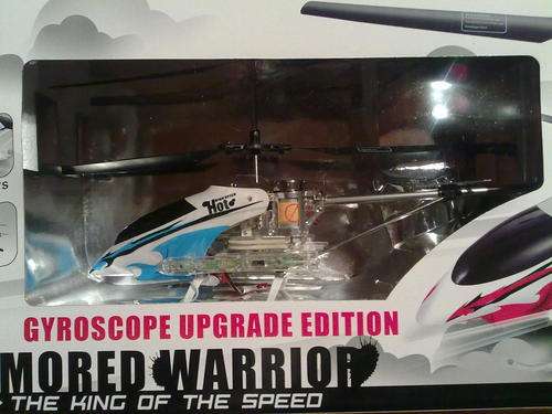42cm 3.5CH UPGRADE EDITION ARMORED WARRIOR HELI with GYRO - Red