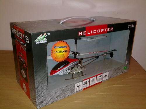 "HIGH QUALITY" 32cm - 3.5 CHANNEL ALLOY HELICOPTER WITH GYRO (Green)