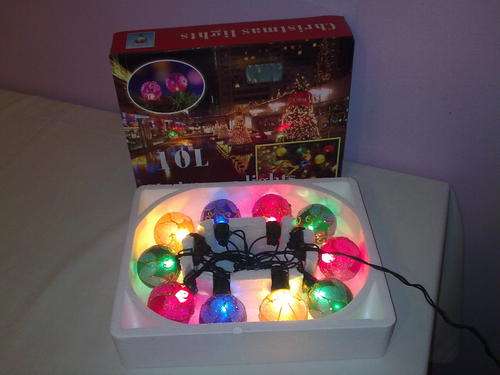 CHRISTMAS LIGHTS (10 Ball pack + 144 lights)