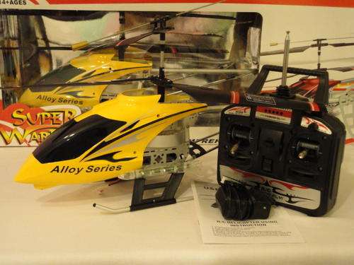 ***88CM***88CM***88CM*** 3.5ch SUPER WARRIOR R/C Alloy HELI with Built in Gyro