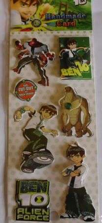 3D Ben 10 Stickers