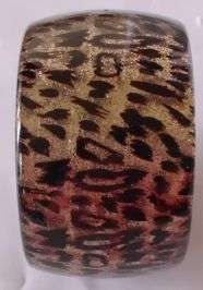 BROAD ANIMAL PRINT BANGLE