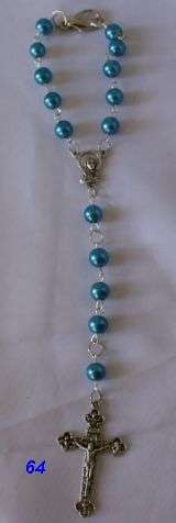TURQUOISE CAR ROSARY