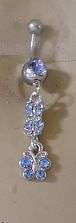 PRETTY BUTTERFLY BELLYRING