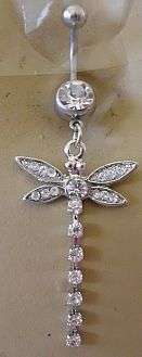 PRETTY DRAGONFLY BELLYRING