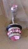 STUNNING DIAMANTE BELLYRING