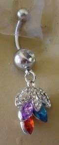 PRETTY LEAF BELLYRING