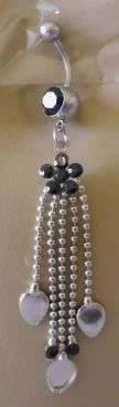 PRETTY FLOWER BELLYRING