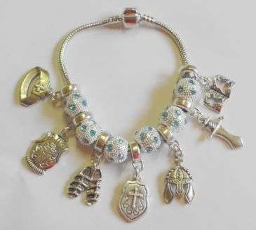 ARMOUR OF GOD CHARM BRACELET