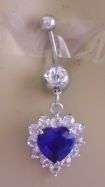 PRETTY HEART BELLYRING