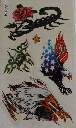 Colour Temporary Tattoo