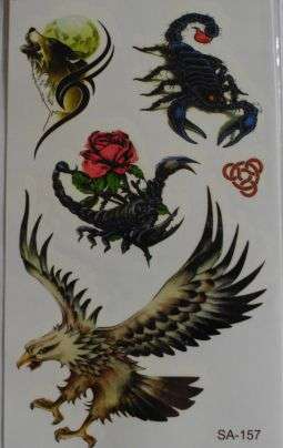 Colour Temporary Tattoo