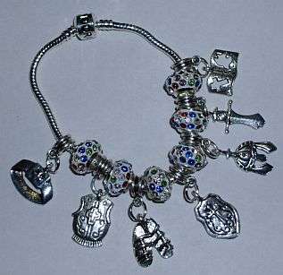 ARMOR OF GOD CHARM BRACELET