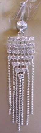 PRETTY DIAMANTE DECORATIVE BELLYRING