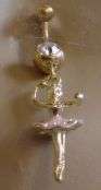 STUNNING BALLERINA BELLYRING