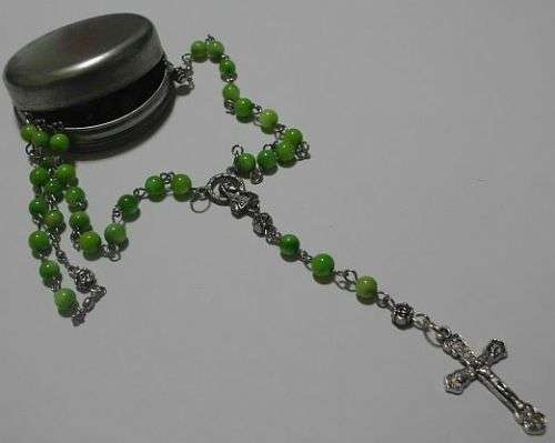 Green Catholic Rosary