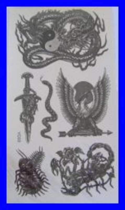Dragons Temporary Tattoos