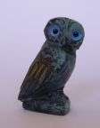 TINY BRASS OWL