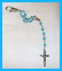 Mini Rosary Keyring