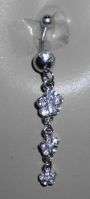 PRETTY  FLOWER BELLYRING