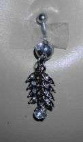 PRETTY LEAF BELLYRING
