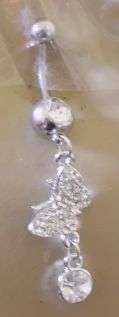 PRETTY BUTTERFLY BELLYRING