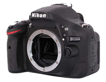Nikon D5200 (Body Only) DSLR Camera BLACK