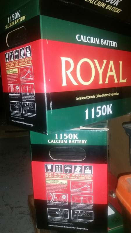 Royal 12V Deep Cycle 105Ah Battery (1150k)