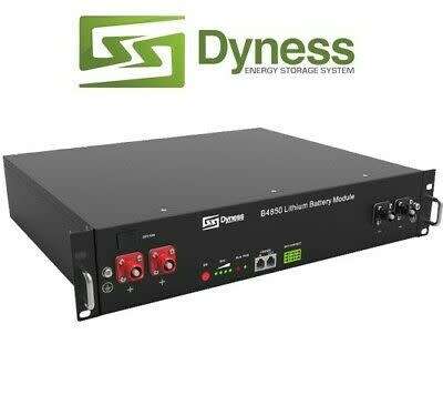 DYNESS B4850 48V DC 2.4 kWh LITHIUM BATTERY - 10 year Limited Warranty