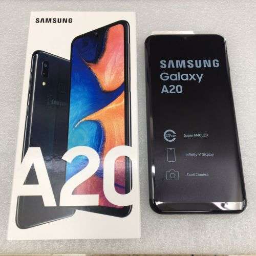 Samsung Galaxy A20 Smartphone 32GB Black (SM-A205F)