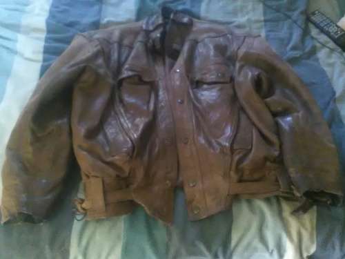 Ladies leather jacket