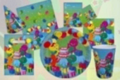 Barney Plates 8's