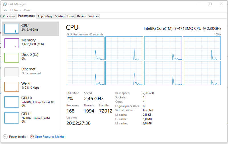 MSI CX-70 Core i7 laptop