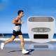 Solar Energy Electronic Sports Pedometer Multi-function Pedometer White