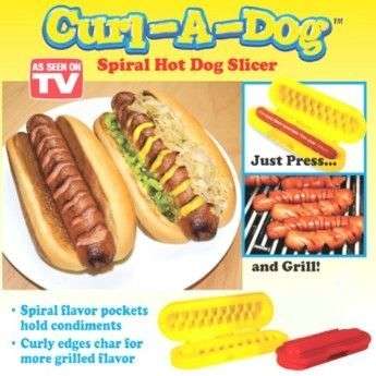 Curl-A-Dog Spiral Hot Dog Slicer