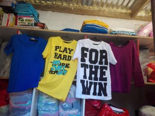 100 Brand New Kids Tees, Plain and Printed  T-Shirts, dresses, tights/leggings
