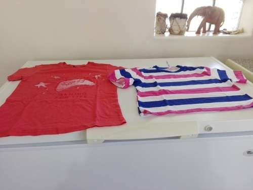 100 Brand New Kids Tees, Plain and Printed  T-Shirts, dresses, tights/leggings