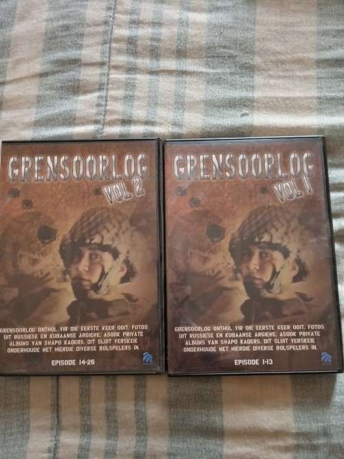 Grensoorlog volume 1 and 2 DVD pack