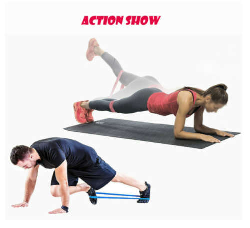 Resistance Belt Set Leg Squat yoga Gym Exercise