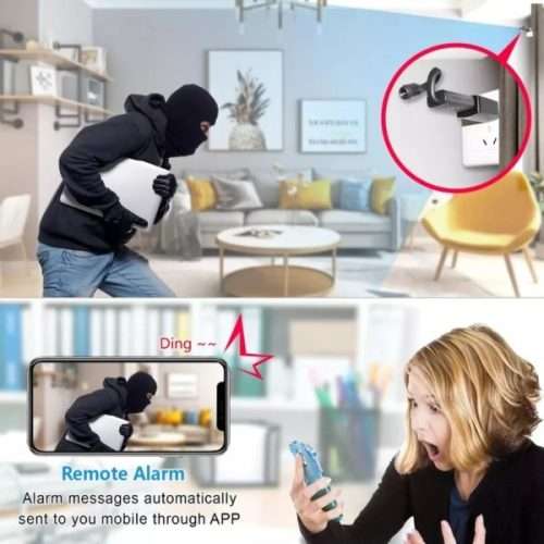 HD Mini USB Camera Real-time Surveillance Wifi DV IP AI Human Detection Loop Recording Remote View