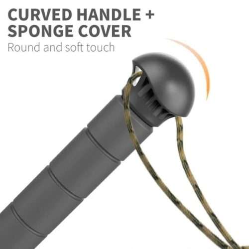 Walking Stick Emergency Selfdefense Outdoor Tactical Portable Stainless Steel Safety Survival Tools